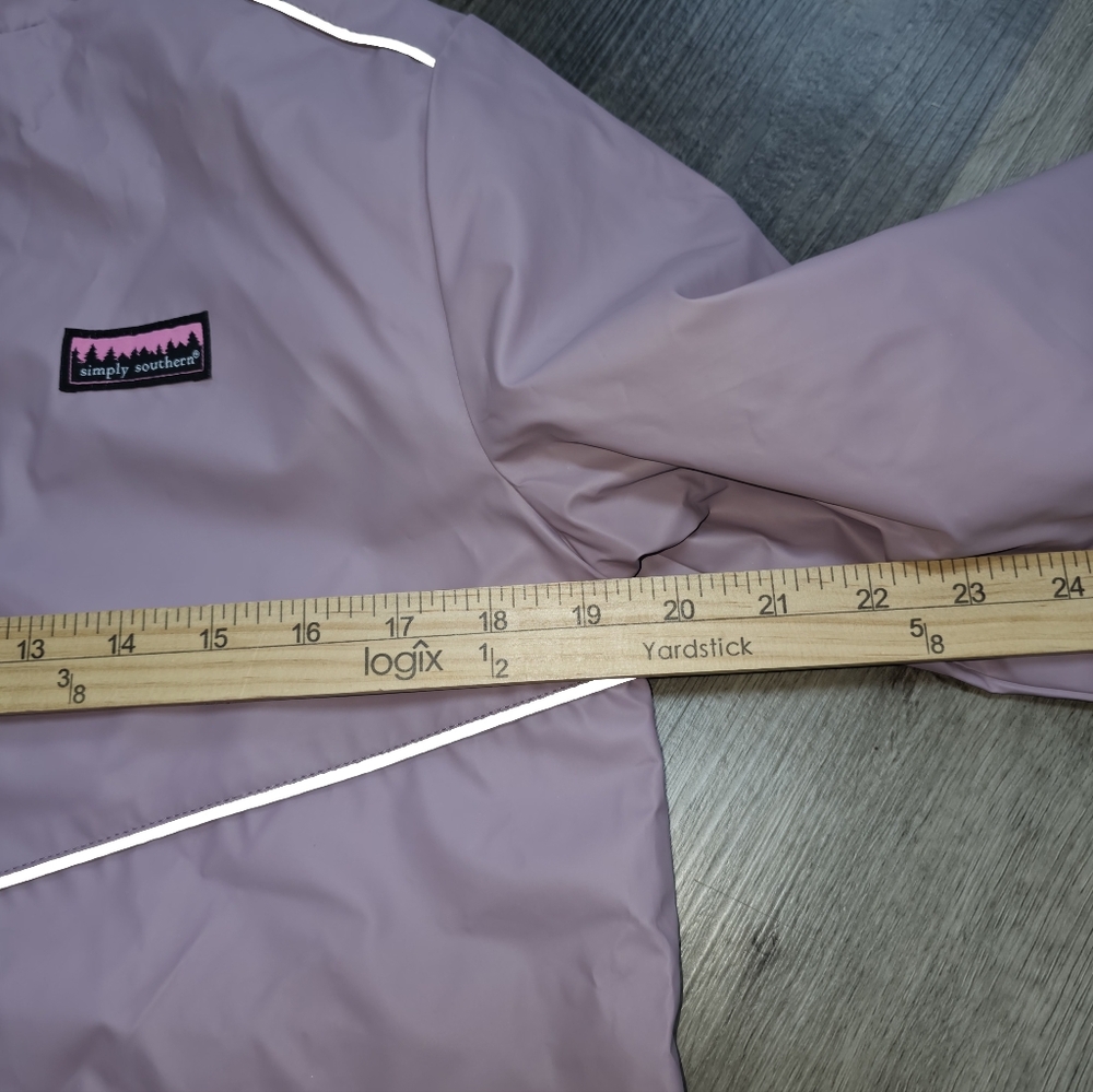 Simply Southern, Hooded Rain Jacket, NWT - Picture 7 of 11
